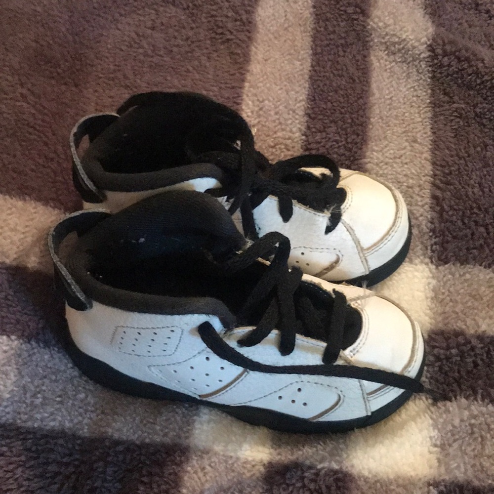 White and black toddler Jordan